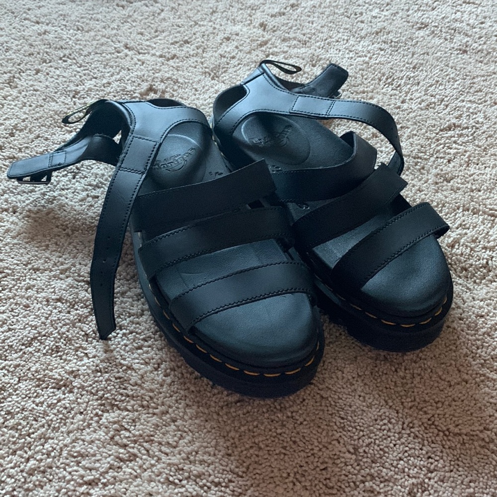 Dr. Martens platform sandals!